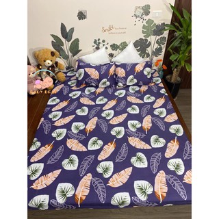 Xả lỗ ga trải giường,Drap ga giường,đủ kích thước,free ship,rẻ nhất tphcm-mã G1224,lá môn
