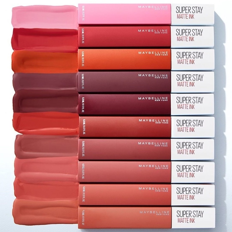 SON KEM LÌ GIỮ MÀU 16H MAYBELLINE SUPER STAY MATTE INK