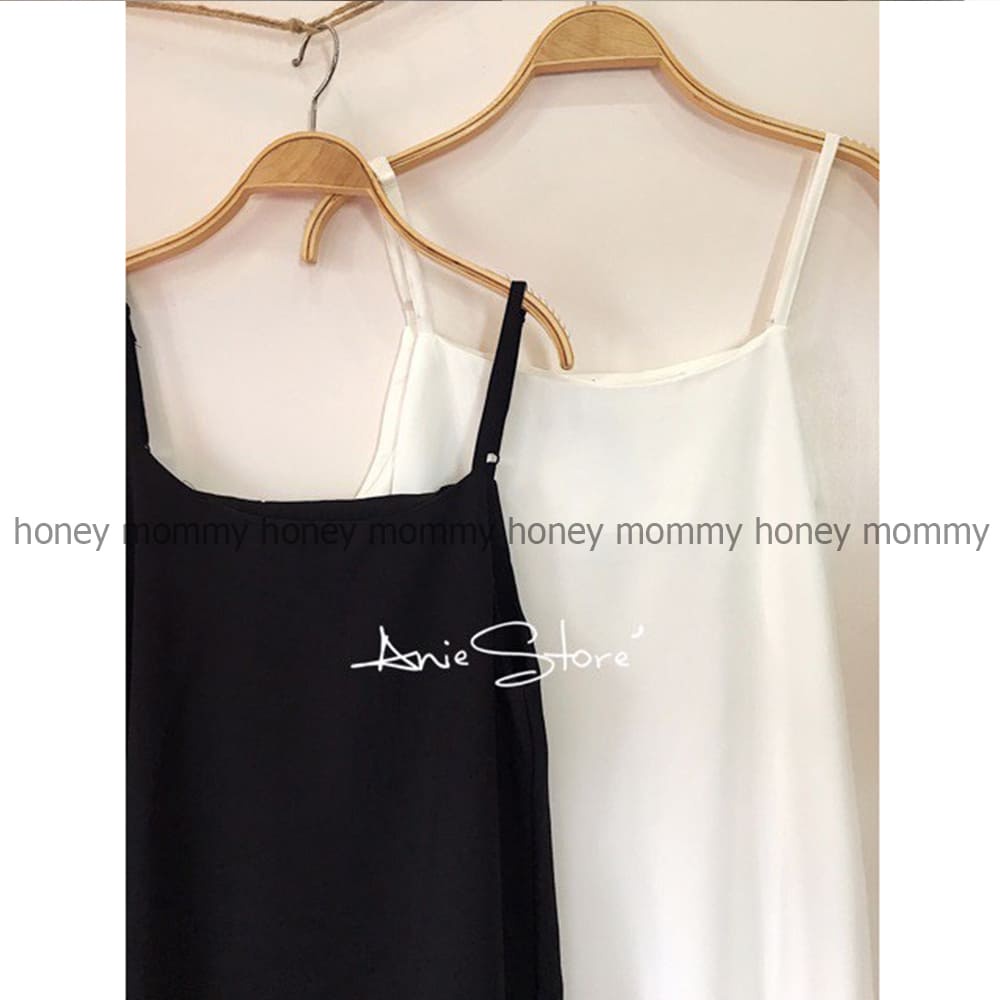 Váy Đầm 2 Dây Sát Nách Mặc Ở Nhà Mùa Hè Form Rộng Bầu Bí Bon Chen HD1605 Honey Mommy