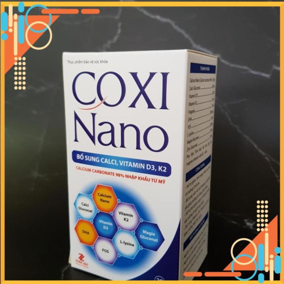 Coxi Nano, bổ sung calci giúp phòng ngừa còi xương, suy dinh dưỡng ở trẻ em