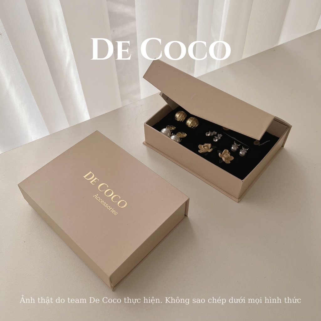 Hộp đựng trang sức phụ kiện CAO CẤP De Coco