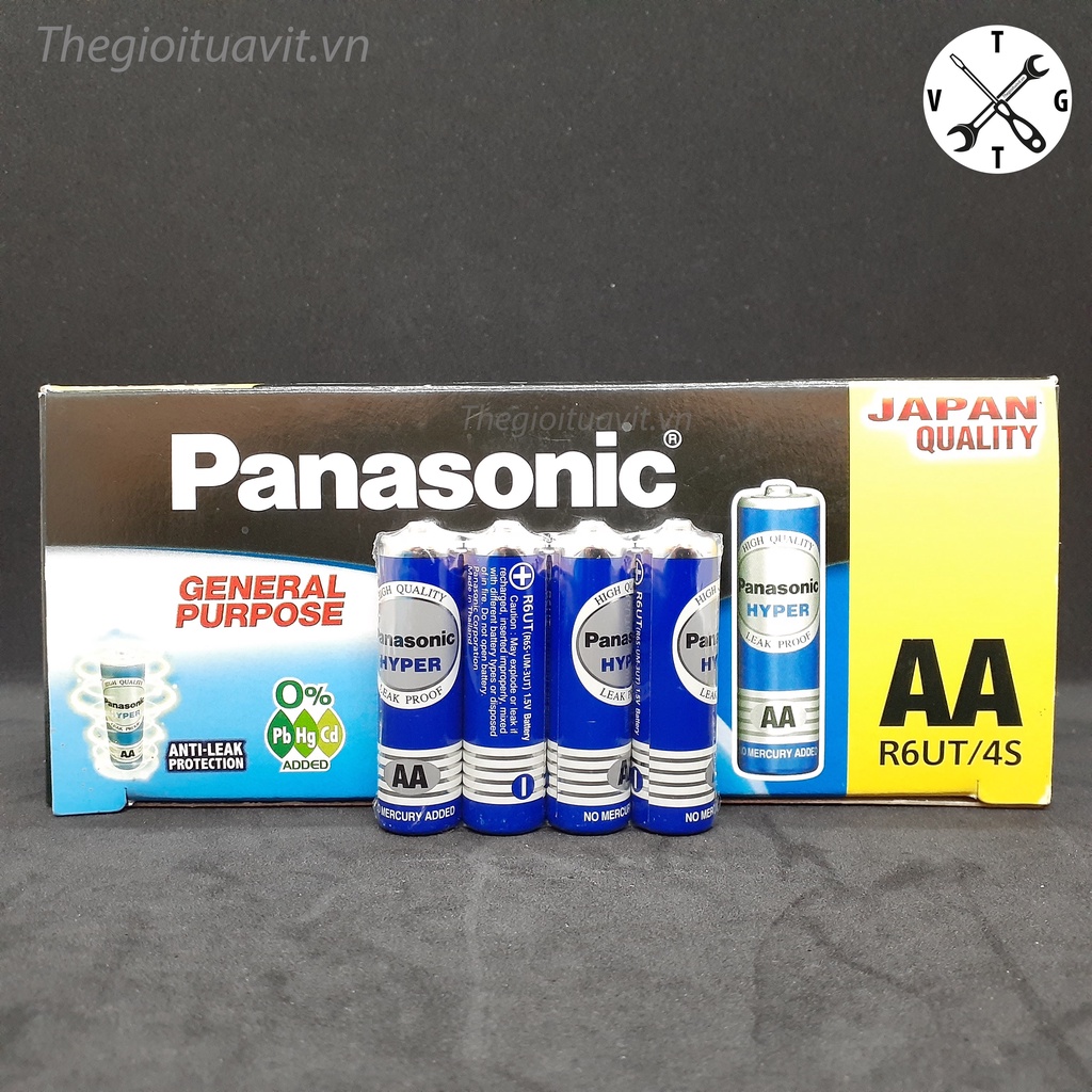 Pin tiểu AA  Panasonic HYPER/Hi-Top 1.5V chính hãng