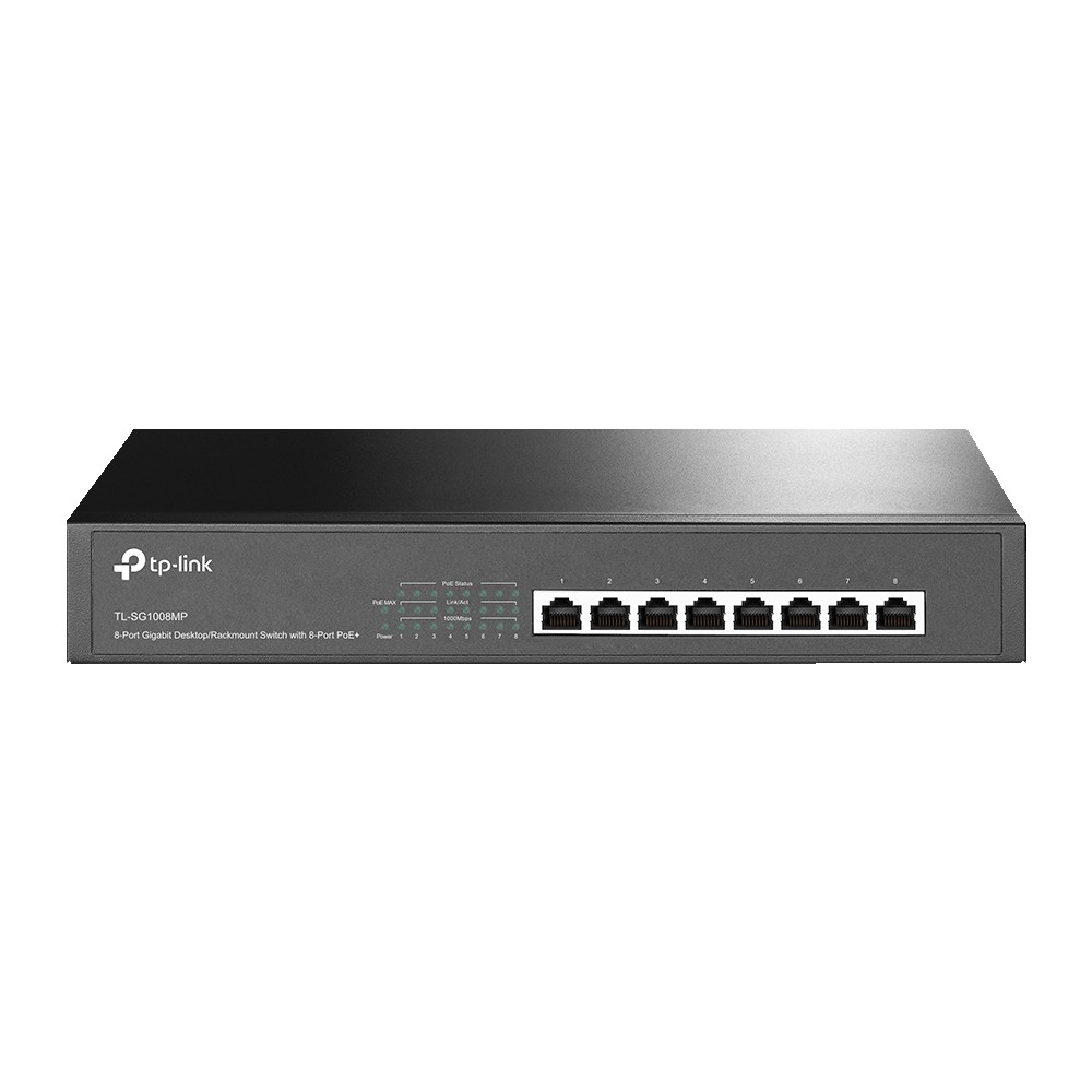 [Mã 151ELSALE hoàn 7% đơn 300K] Bộ chia mạng TP-Link TL-SG1008MP 8 cổng POE Gigabit (Chính Hãng TP-Link Việt Nam)