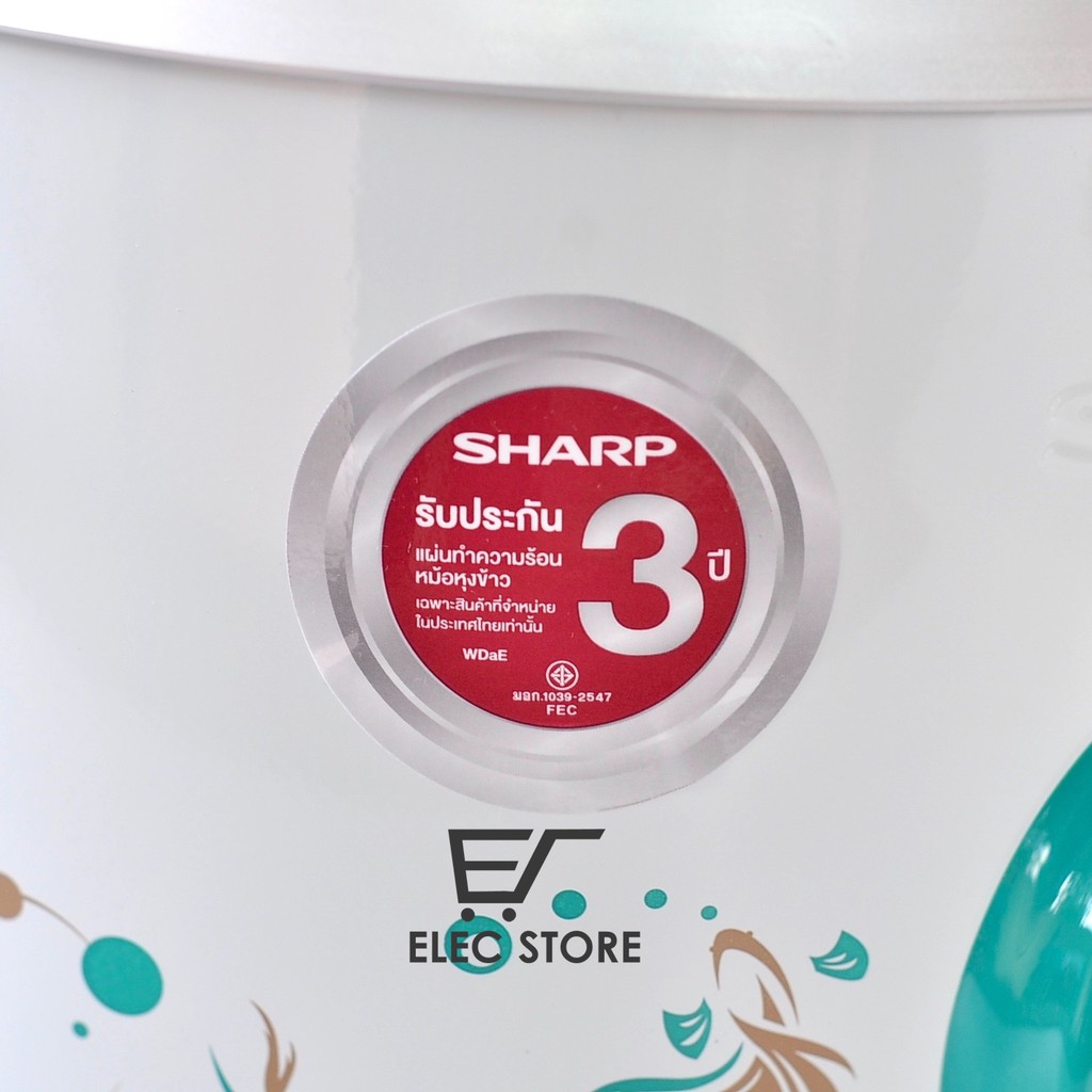 Nồi cơm điện SHARP 1.8 Lít nắp rời KSH-D18 Thái Lan - bảo hành chính hãng 12 tháng