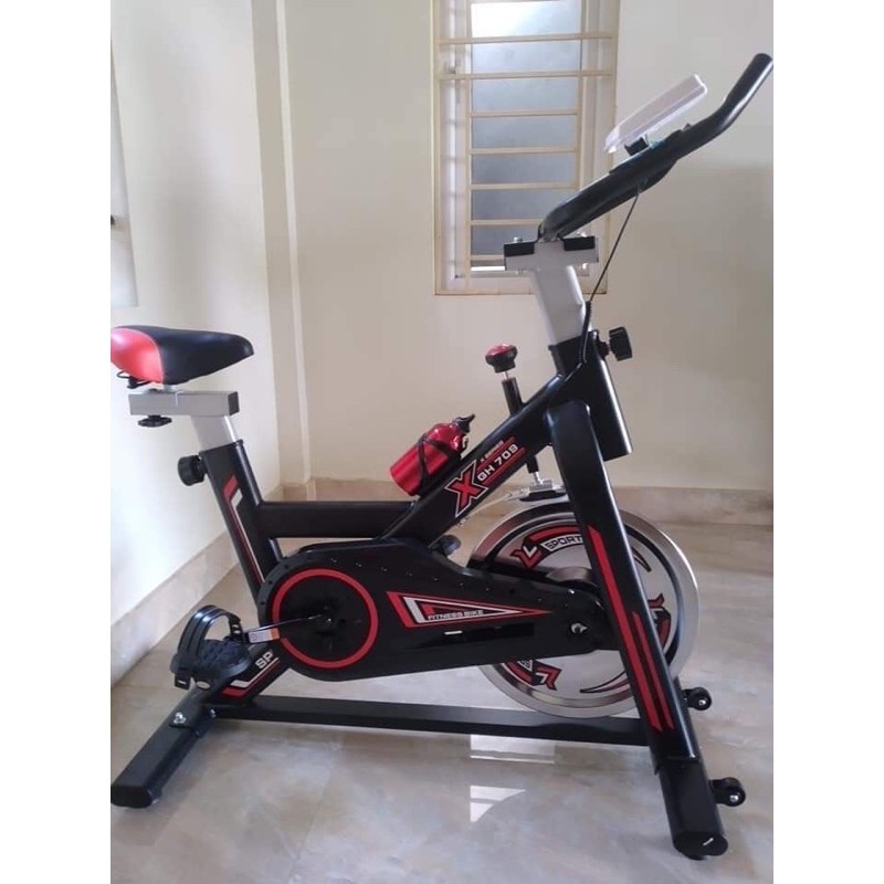 Xe đạp tập thể dục Air bike Gh-709 Cảm biến nhịp tim - Bảo hành 1 năm - kèm ảnh thật