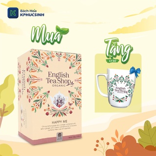 [Tặng ly sứ] Trà organic happy me english tea shop Kphucsinh