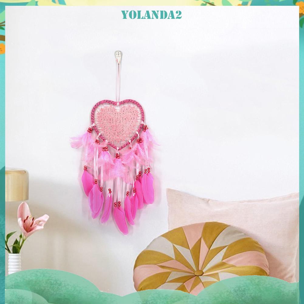 Vòng Bắt Giấc Mơ Có Đèn Led Hình Trái Tim