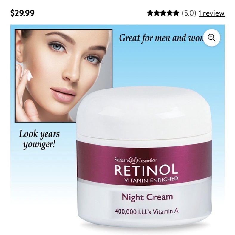 Kem dưỡng chống lão hoá ngày/đêm Retinol Vitamin Enriched 50g