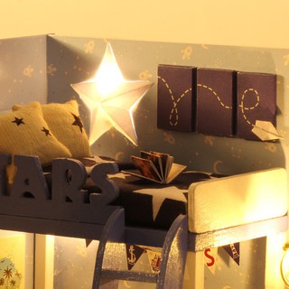 Mô Hình Nhà Lắp Ráp Diy Xinh Xắn