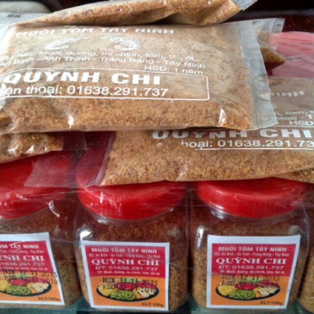 Muối tôm Tây Ninh siêu ngon
