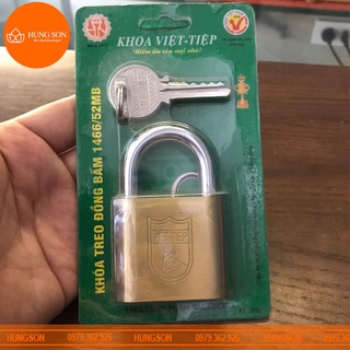 Khóa treo đồng bấm việt tiệp 0152mb
