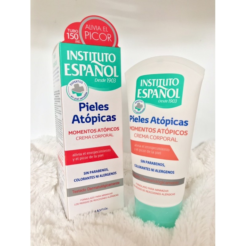 Kem dưỡng ẩm cho da khô và da nhạy cảm Instituto Espanol Atopic Skin Moments Body Cream 150ml | BigBuy360 - bigbuy360.vn