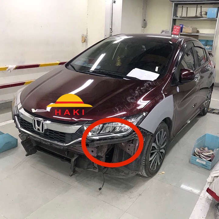 Pát đỡ, đệm đỡ đèn pha cản trước Honda City 2014-2020 chính hãng