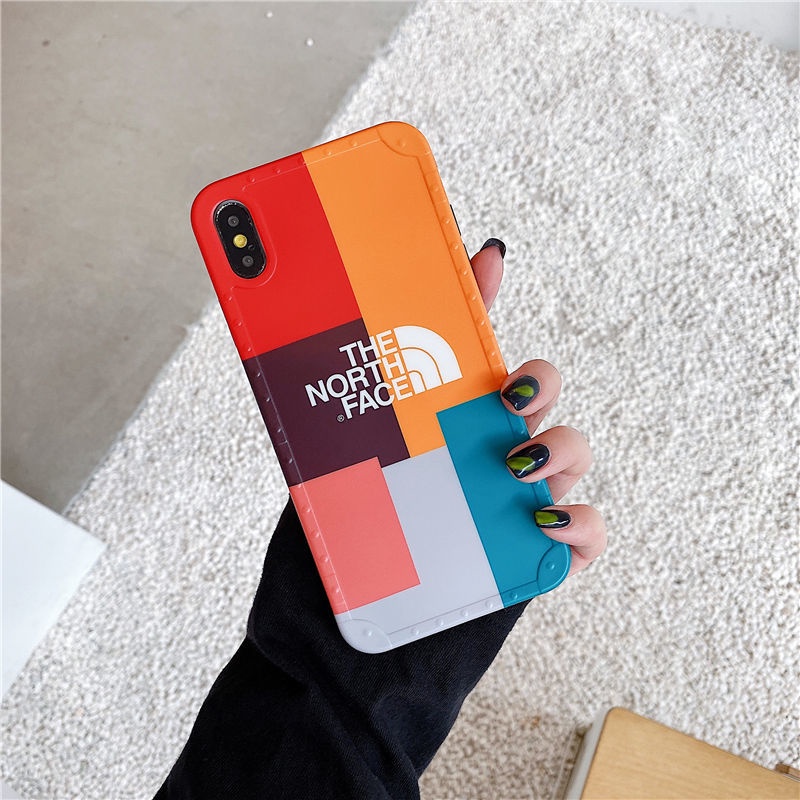 Ốp Điện Thoại Chống Sốc Họa Tiết North Face Cho IPhone 12 13 11 Pro Max X Xs Max Xr Bmp4