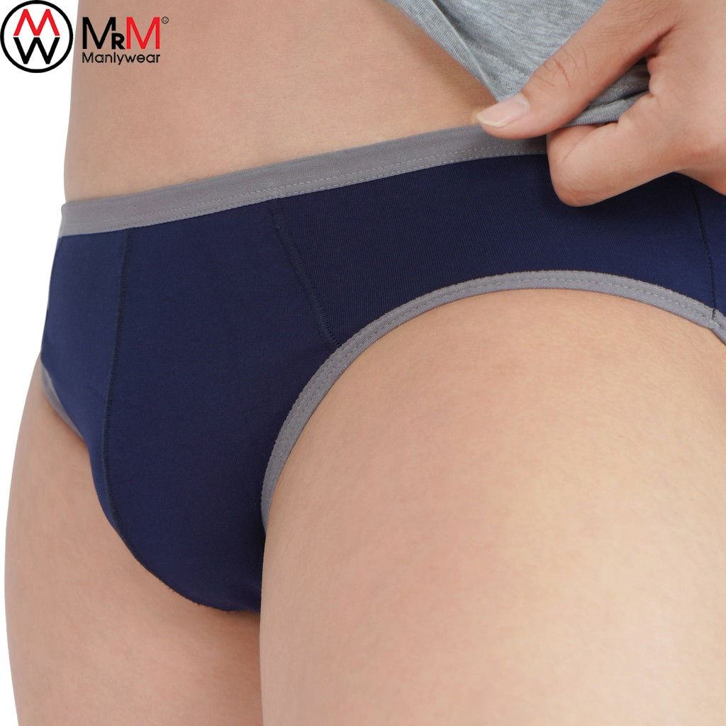 Set 3 Quần Sịp Nam Tam Giác, Sợi Cotton Cao Cấp Kháng Khuẩn, Mềm Mịn Siêu Thoáng Mát, Co Giãn 4 Chiều MRM FASHION - MM