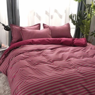 Bộ vỏ chăn ga gối Cotton Poly nhập