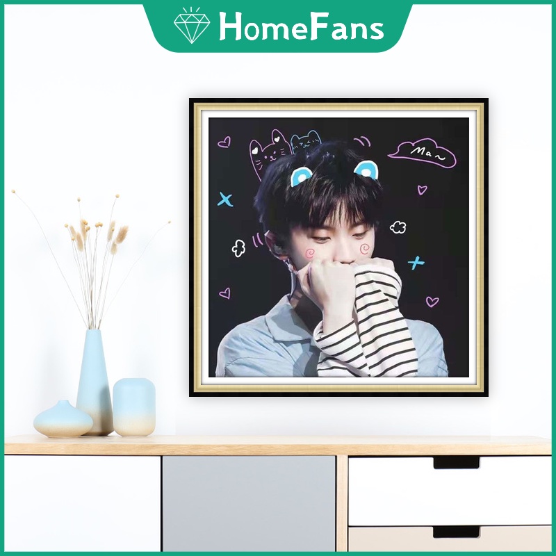 Bộ Tranh Đính Đá 5D Tự Làm Trang Trí Nhà Cửa 30x30cm / 40x40cm / 50x50cm