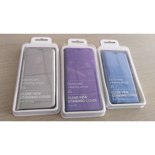 Bao da Clear View Standing Cover S6 edge plus!