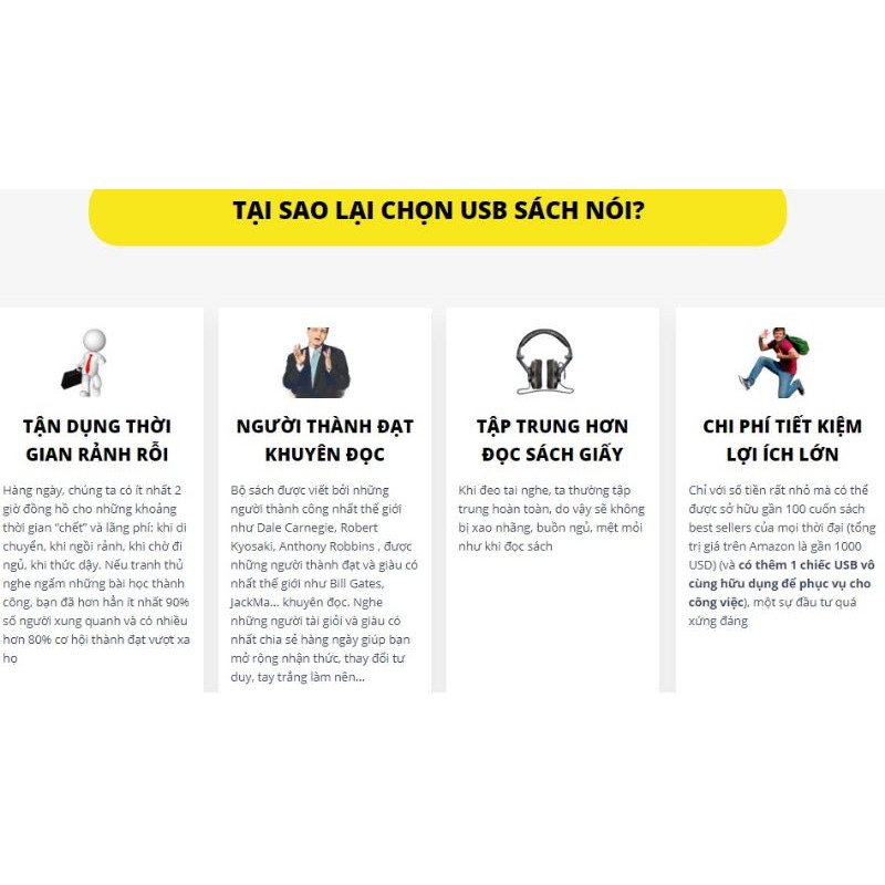 USB SÁCH NÓI HỌC LÀM GIÀU | BigBuy360 - bigbuy360.vn