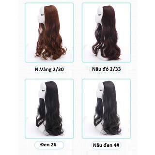 TÓC KẸP U MẪU ĐẸP 50cm - HÀNG CAO CẤP