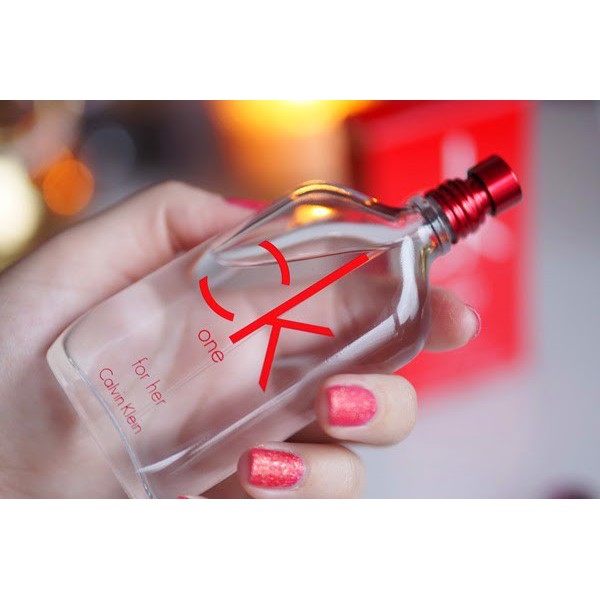 Mẫu thử nước hoa CK One RED EDITION for her EDT Test 10ml/20ml Spray - Muscat