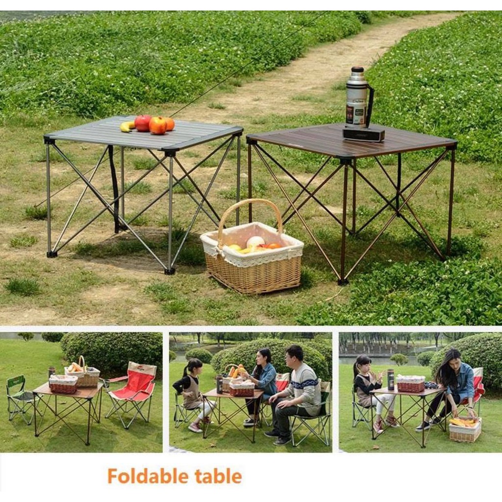 Bàn nhôm dã ngoại gấp gọn Naturehike NH16Z016-S