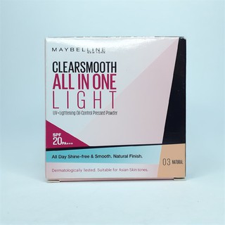 Phấn phủ Maybelline ClearSmooth All in One 9g