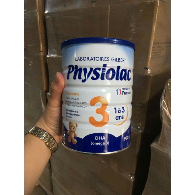 Sữa bột Physiolac số 3 900g (Mẫu mới)