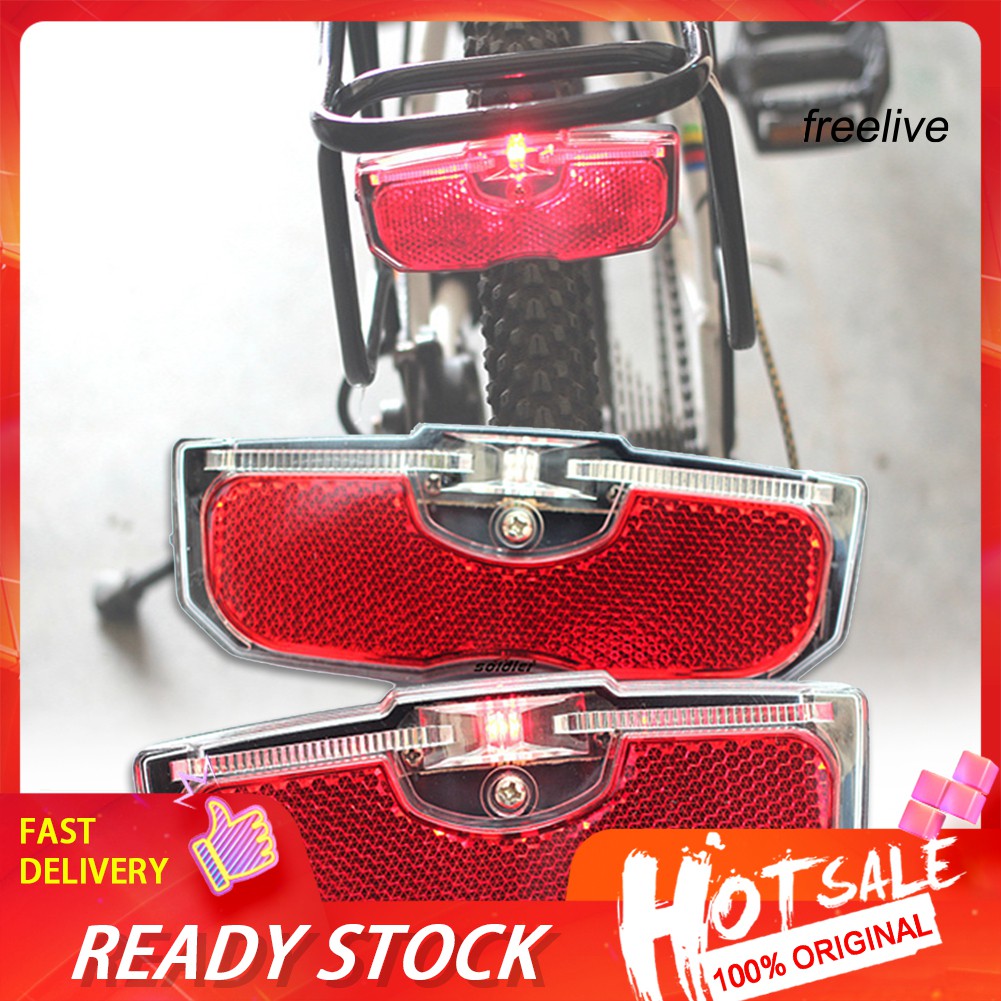 ★Lqx★Đèn Phản Quang Gắn Đuôi Xe Đạp Chất Lượng Cao