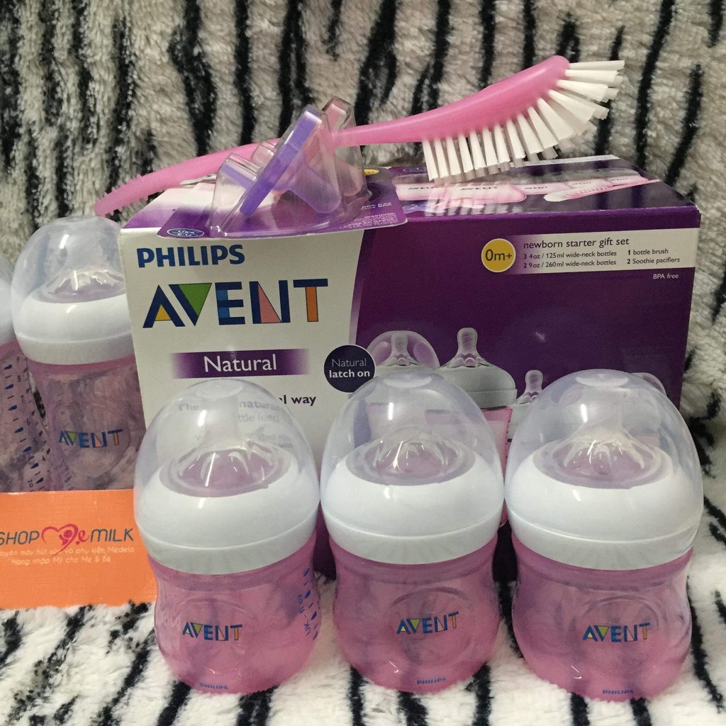 Bình Sữa PHILIPS AVENT Natural 125ml - 260ml