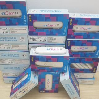 Dcom Usb 3g Ezcom Mf190 Dùng Đa Mạng Chính Hãng Vinaphone