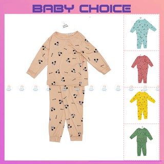 Đồ bộ bé trai bé gái dài tay quần áo trẻ em thu đông MINKY MOM Chính hãng cho bé sơ sinh 0 24 tháng tuổi BDT10