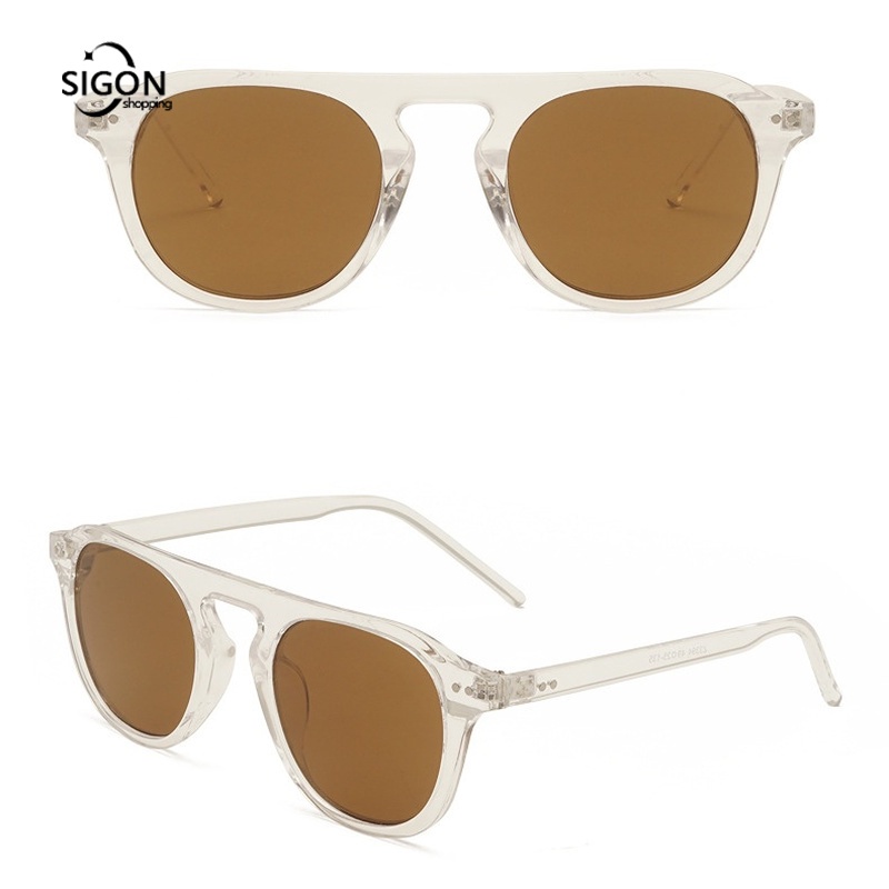 Kính Mát Chống Tia UV Thiết Kế Đơn Giản Thời Trang Cho Nam Và Nữ