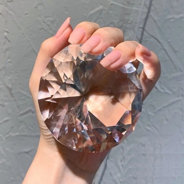 Đạo Cụ Chụp Ảnh Móng | Viên Kim Cương Siêu Sáng