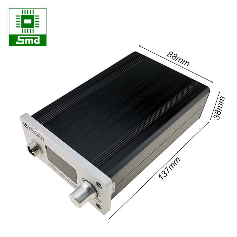 Trạm hàn T12 màn hình OLED - White soldering station T12