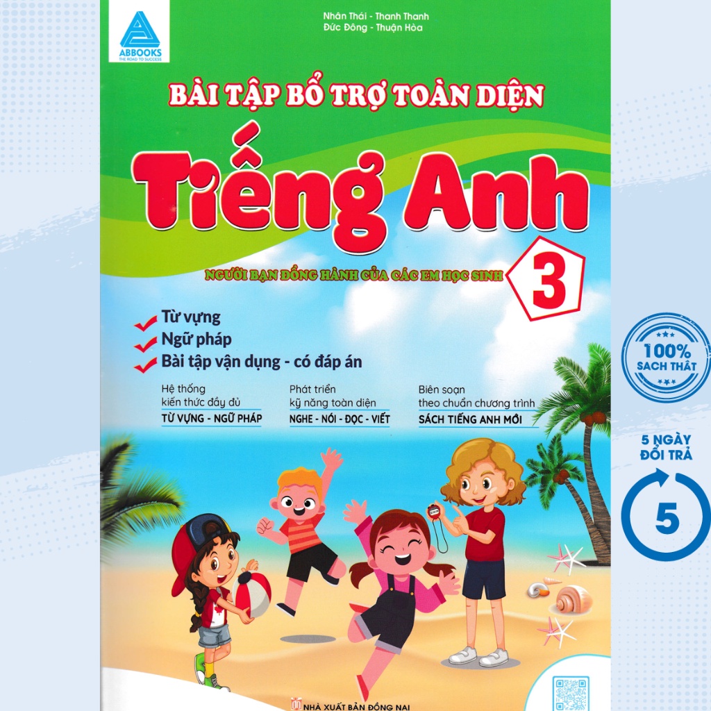 Sách - Bài Tập Bổ Trợ Toàn Diện Tiếng Anh 3 - AB