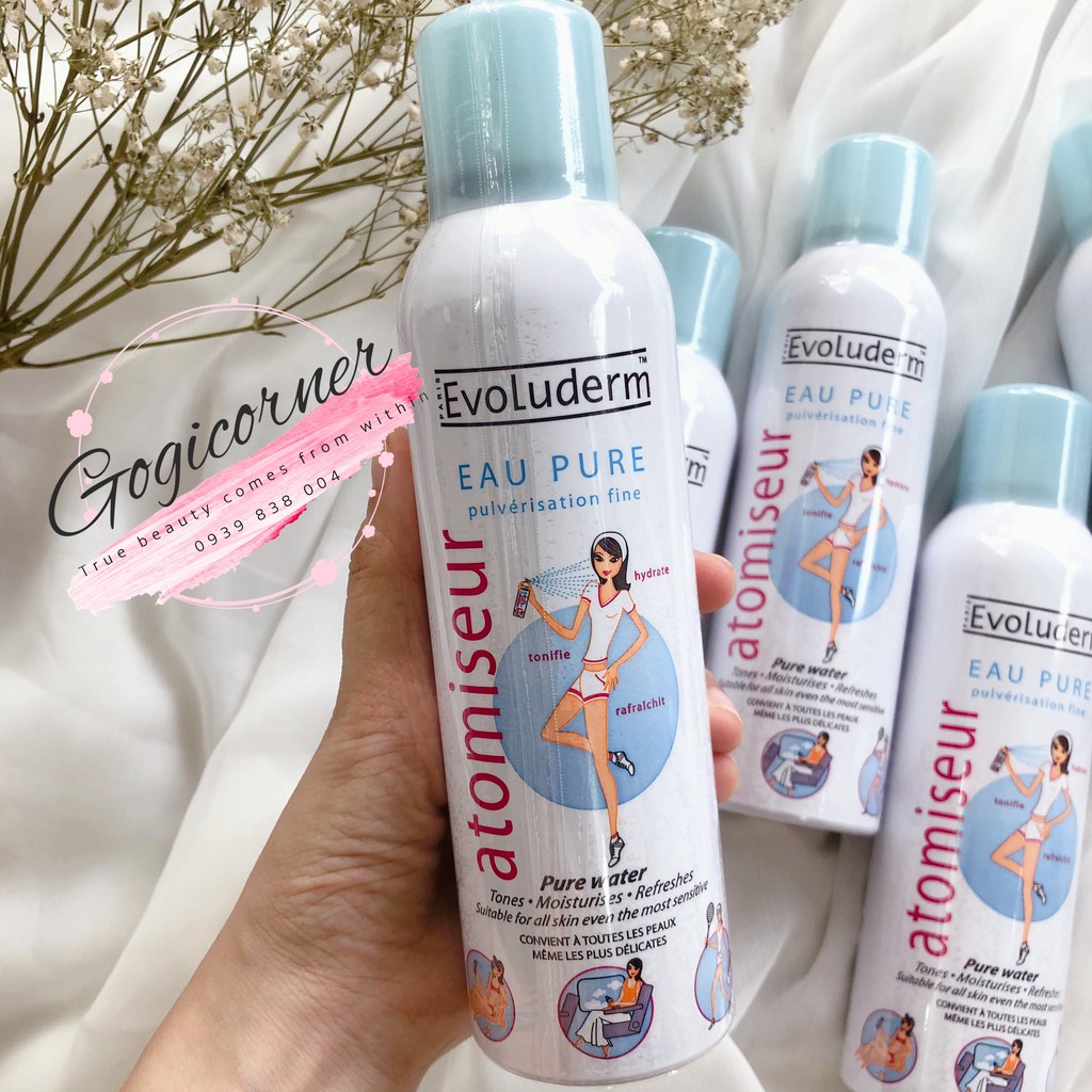 XỊT KHOÁNG EVOLUDERM ATOMISEUR EUR PURE | BigBuy360 - bigbuy360.vn