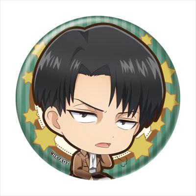 Huy hiệu cài áo IN HÌNH Attack on Titan Đại chiến Titan anime chibi dễ thương tiện lợi mẫu 1