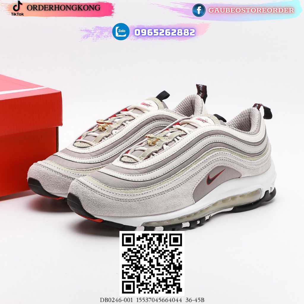 DB0246-001 664044 Nhận Order Hỗ Trợ Free Ship Giày 1:1 Sneaker ***Nike Wmns Air Max 97 “First Use”
