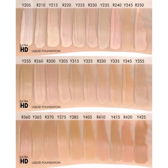 Có sẵn - Kem nền Make Up For Ever Ultra HD Foundation (Mufe - Makeup Forever)