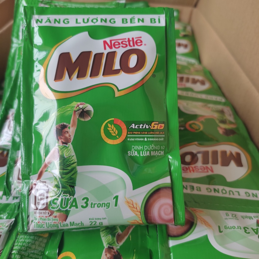 Gói Sữa Bột Milo 22g