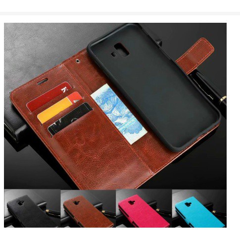 Bao Da Điện Thoại Nắp Lật Kèm Kính Cường Lực Bảo Vệ Toàn Diện 360 Độ Cho iPhone 5S 5 6 6S 7 8 Plus X XS