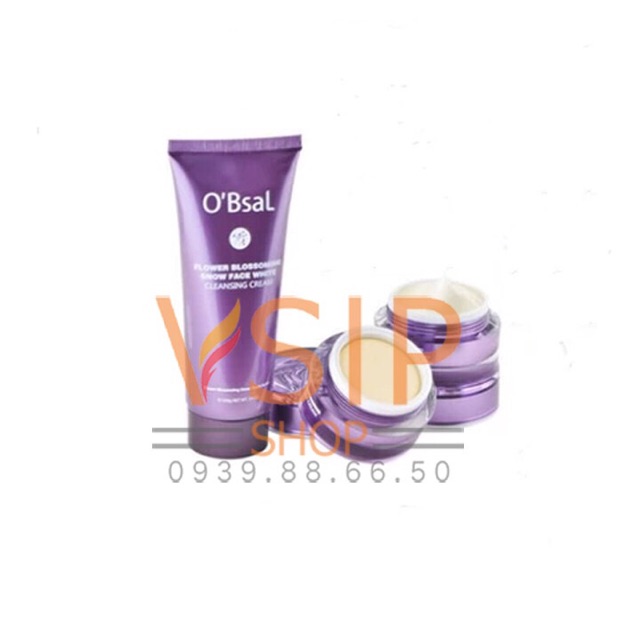 Date 2028 - Bộ kem dưỡng trắng da, mờ nám , trẻ hoá da O’Bsal