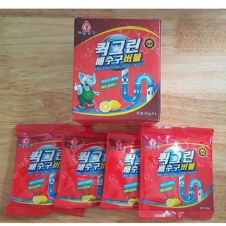 1 gói bột thông tắc đường ống Hàn Quốc