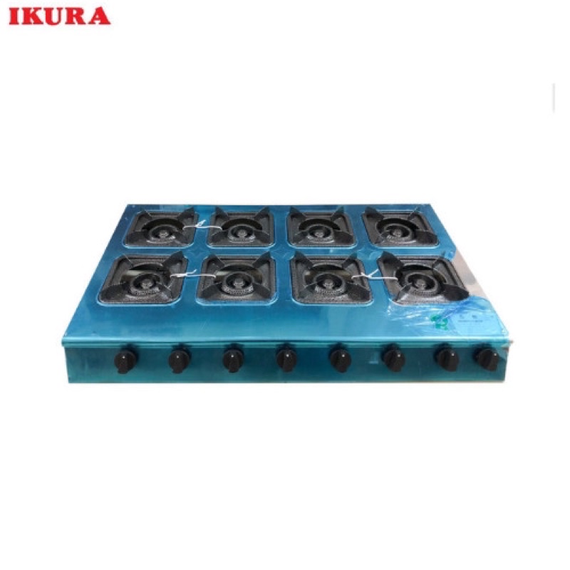 Bếp gas công nghiệp 8 họng chuyên mỳ cay , bánh xèo, bếp gas 8 lò