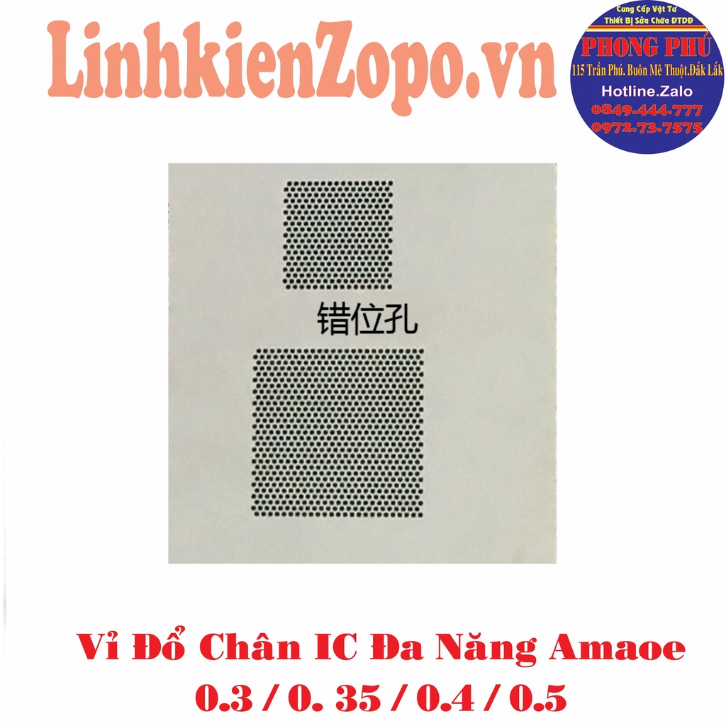Vỉ Đổ Chân IC Đa Năng M Amaoe 45