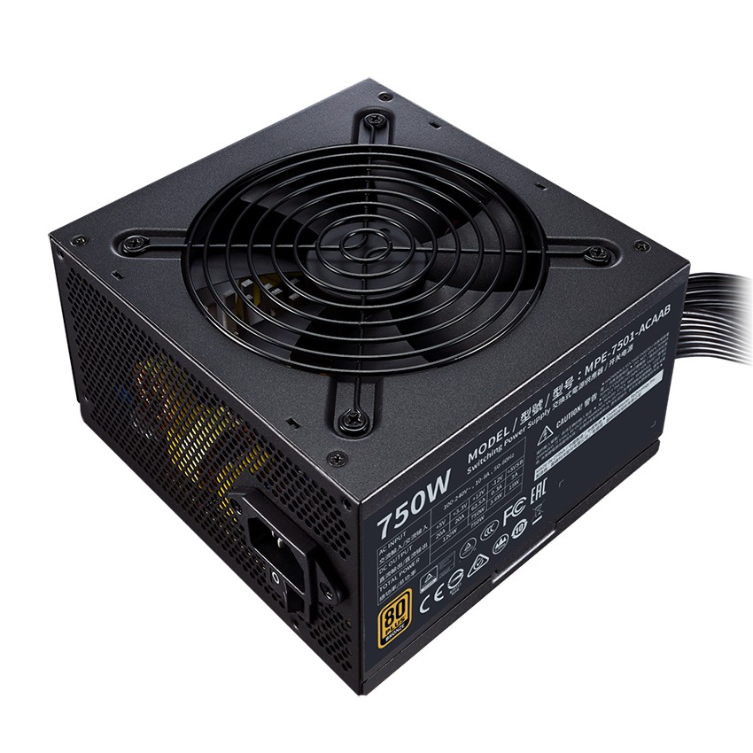 Nguồn Cooler Master MWE Bronze V2 750w (80 Plus Bronze/Màu Đen)