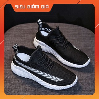 Giày Sneaker Nữ Đen Cao Cấp - Giày Thể Thao Nữ Đen Viền Trắng