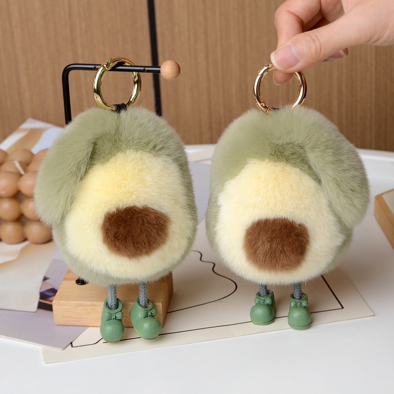 Móc khóa gấu bông mini cute treo chìa khóa xe máy ô tô balo túi xách đẹp dễ thương độc đáo cao cấp sang trọng LOTIDA
