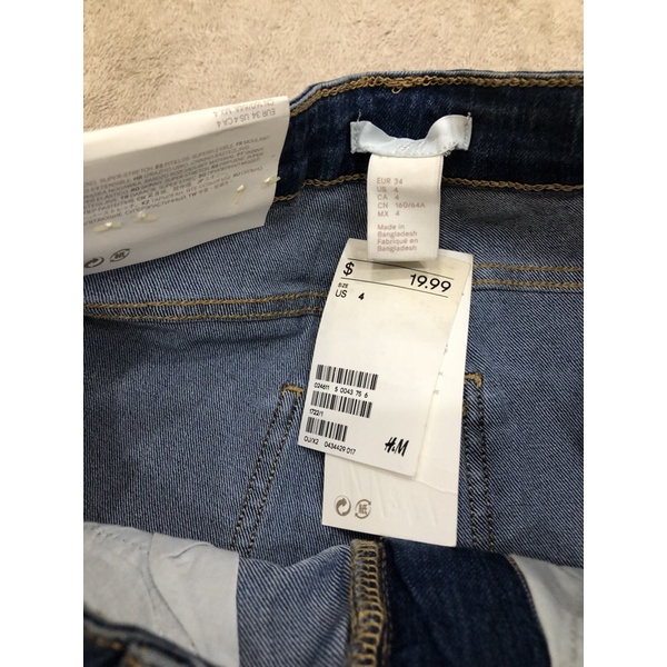 Quần jean H&amp;M size4-sale rẻ